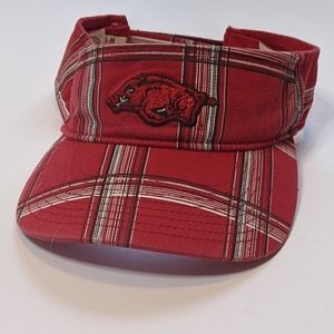 47 Brand Arkansas Razorbacks Plaid Visor | OneSize